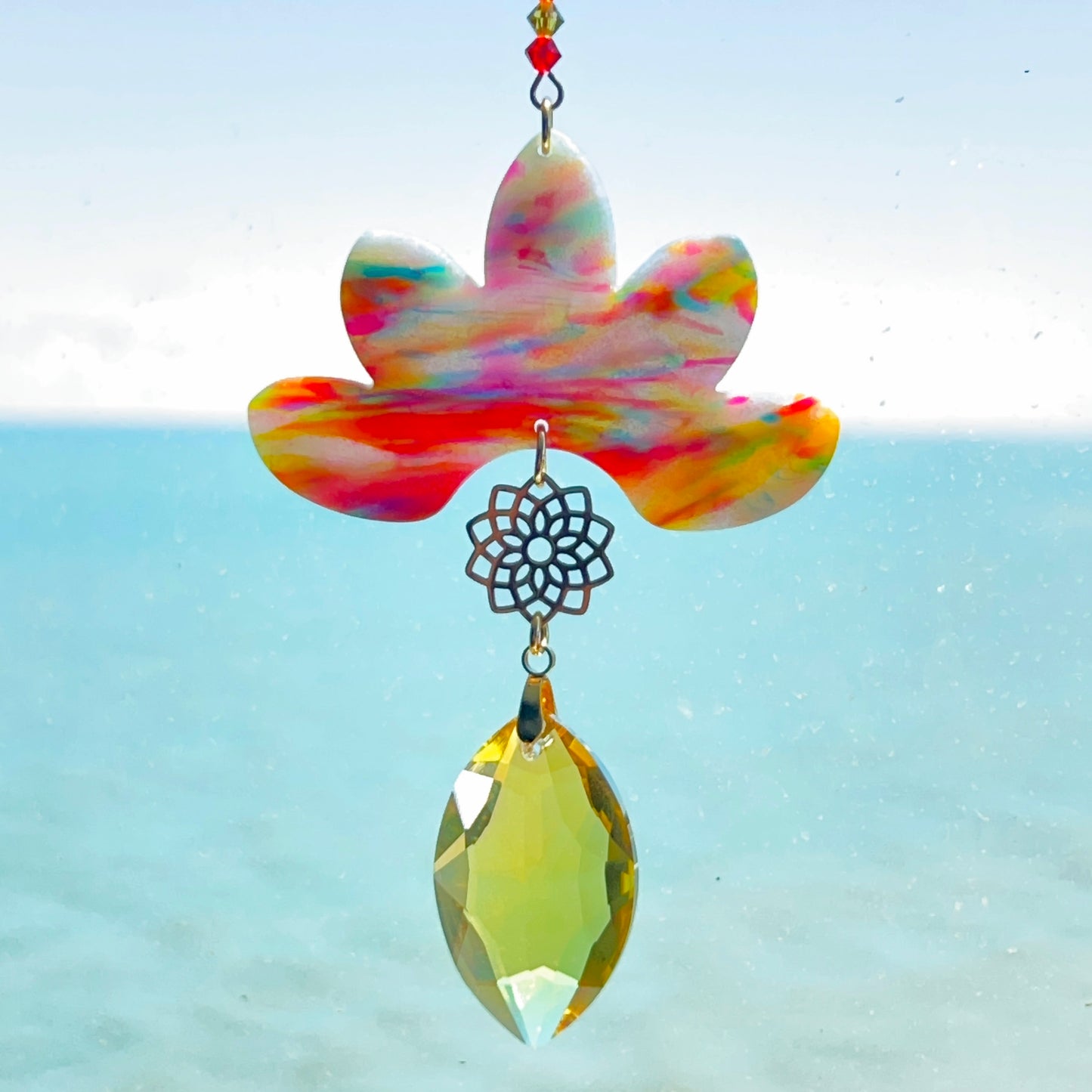 Floral Petal Suncatcher