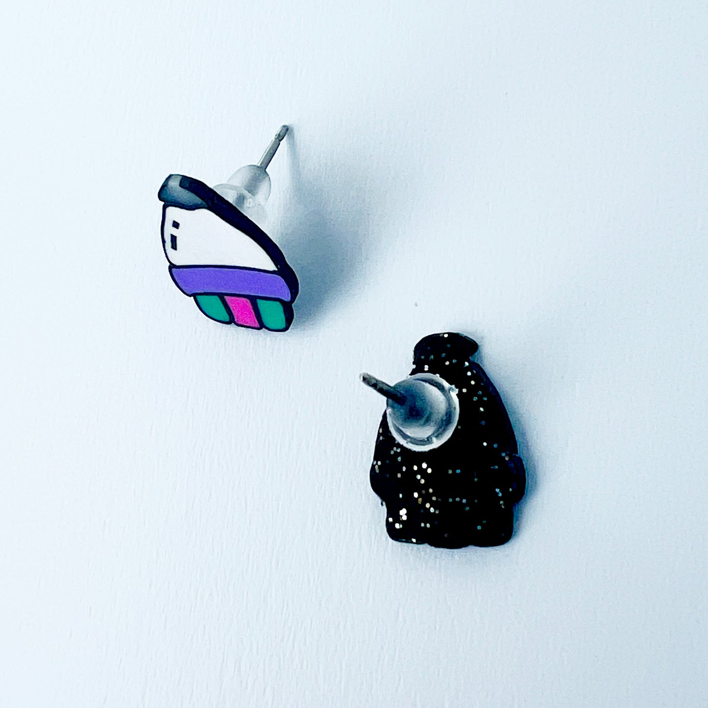 Rocket Ship Stud Earrings