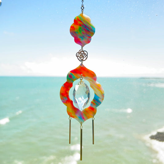 Moroccan Tile Cutout Suncatcher