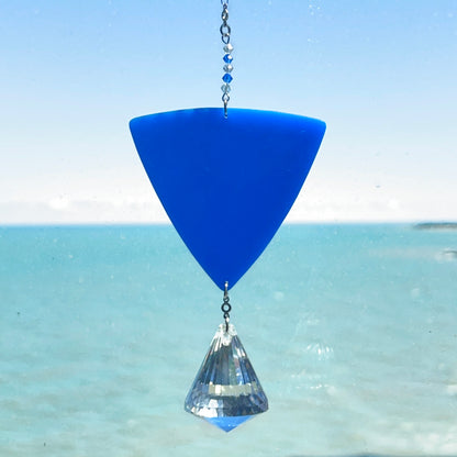 Curved Triangle Suncatcher