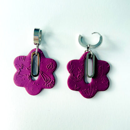 Purple Mystic Earrings