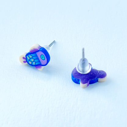 Fish Stud Earrings