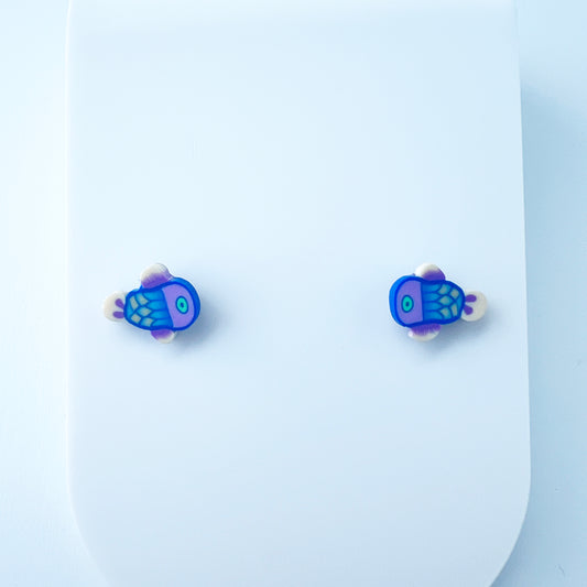 Fish Stud Earrings