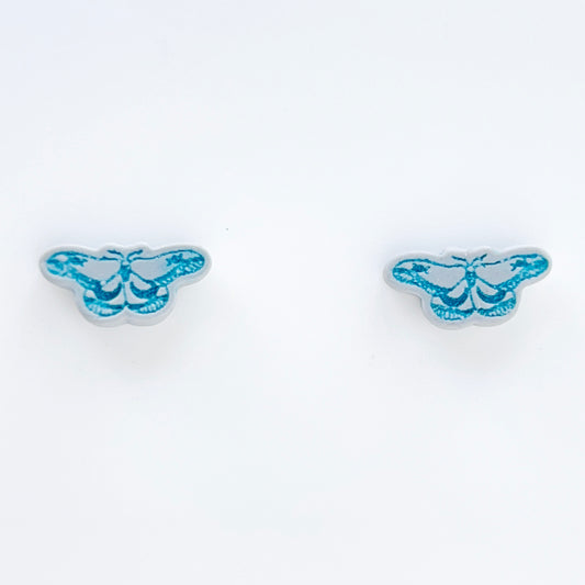 Moth Stud Earrings