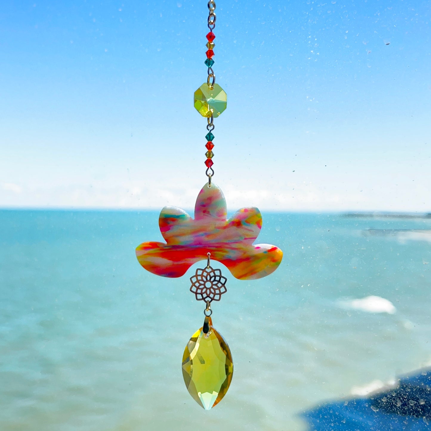 Floral Petal Suncatcher