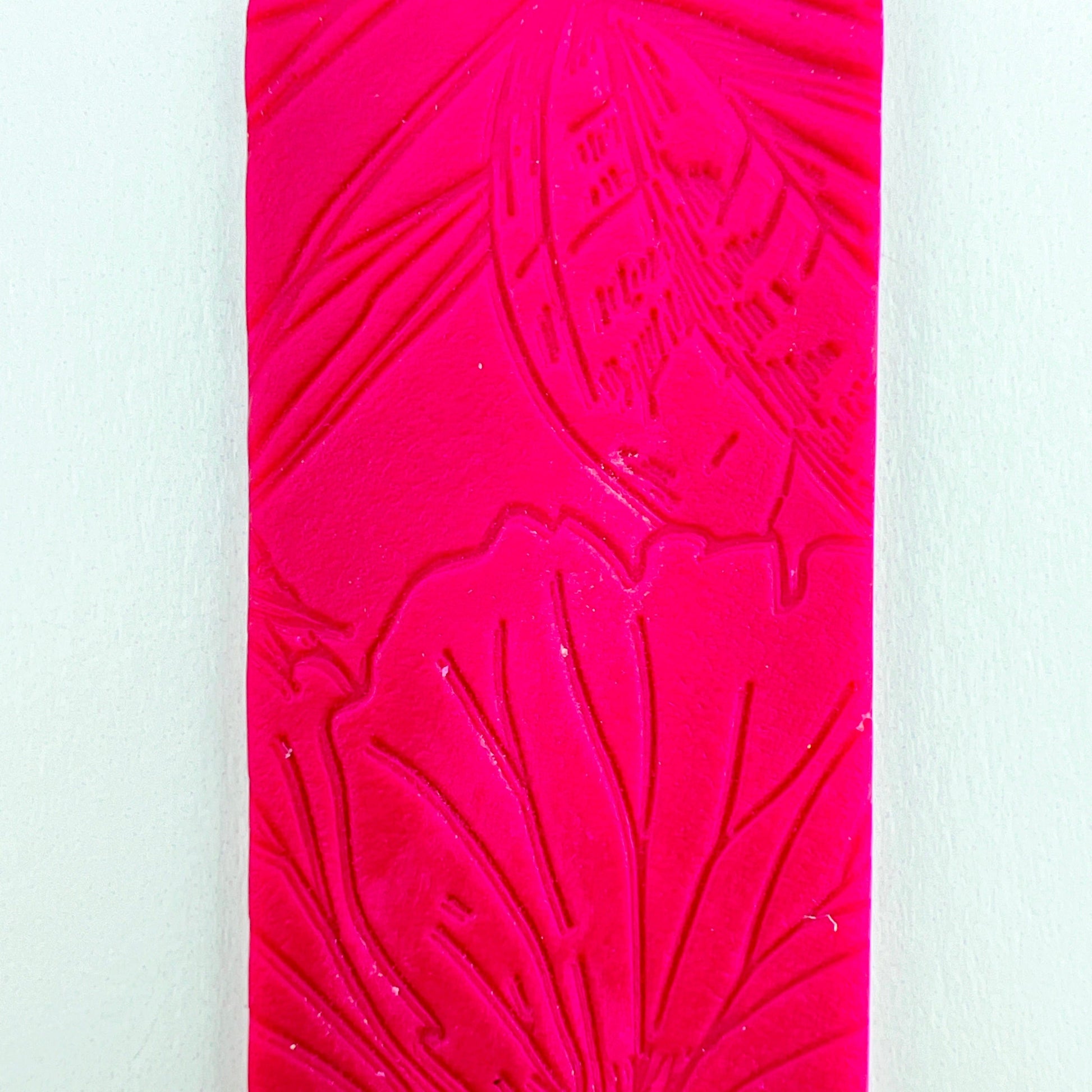 Bookmarks Pink Floral Short Three Edge Bookmarks