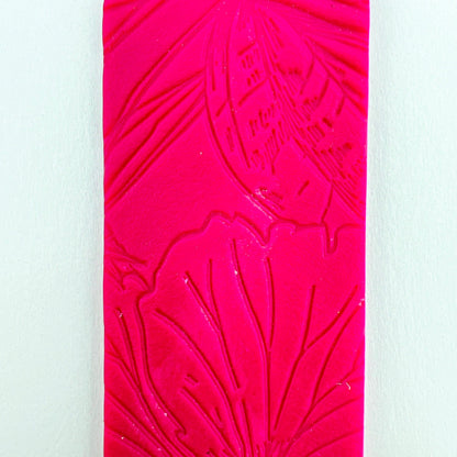 Bookmarks Pink Floral Short Three Edge Bookmarks
