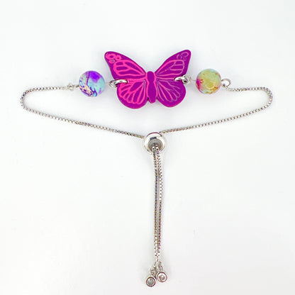 Butterfly Adjustable Chain Bracelet