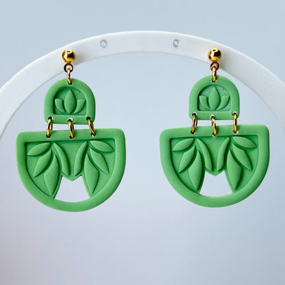 Earrings Botanical Arch Dangle Earrings