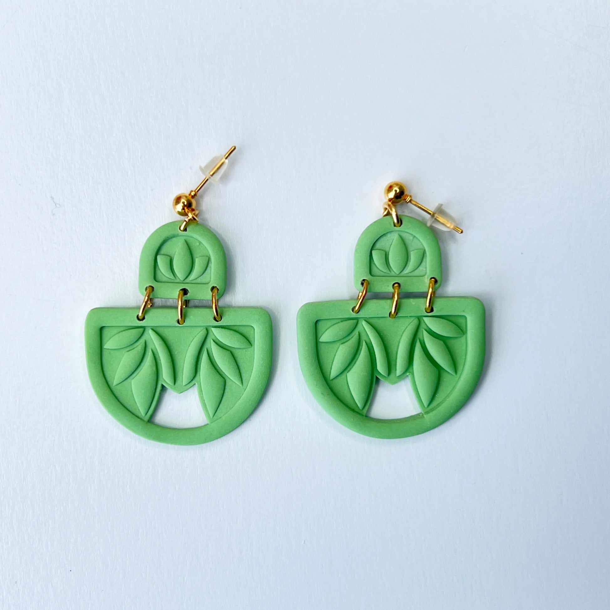 Earrings Botanical Arch Dangle Earrings