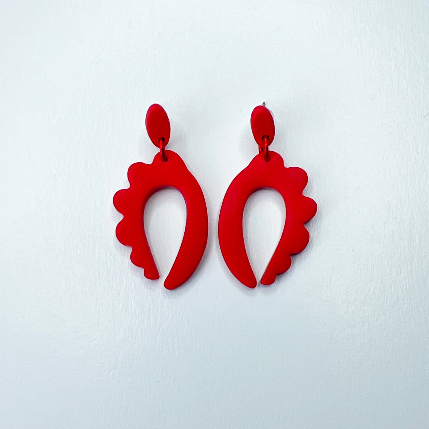 Earrings Cherry Pop Abstract Flourish Earrings