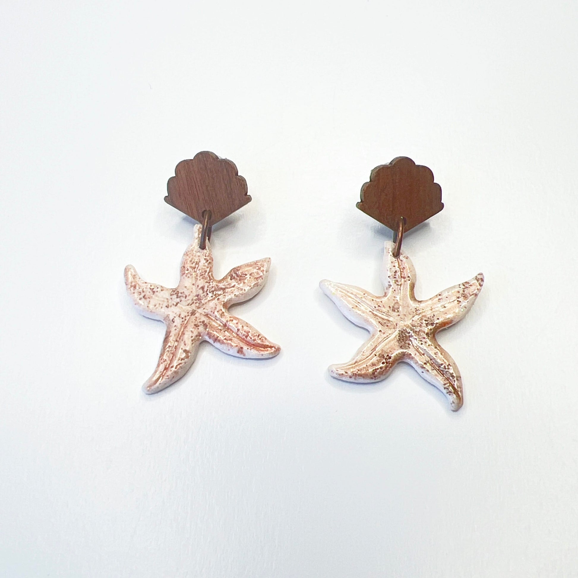 Earrings Coastal Starfish Dangle Earrings