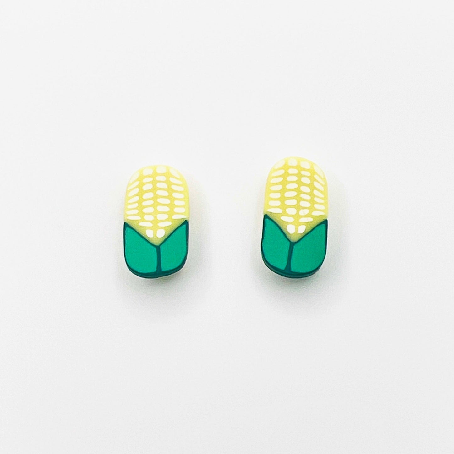 Earrings Corn Stud Earrings – Titanium or Plastic Posts