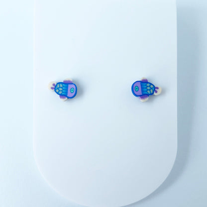 Earrings Fish Stud Earrings