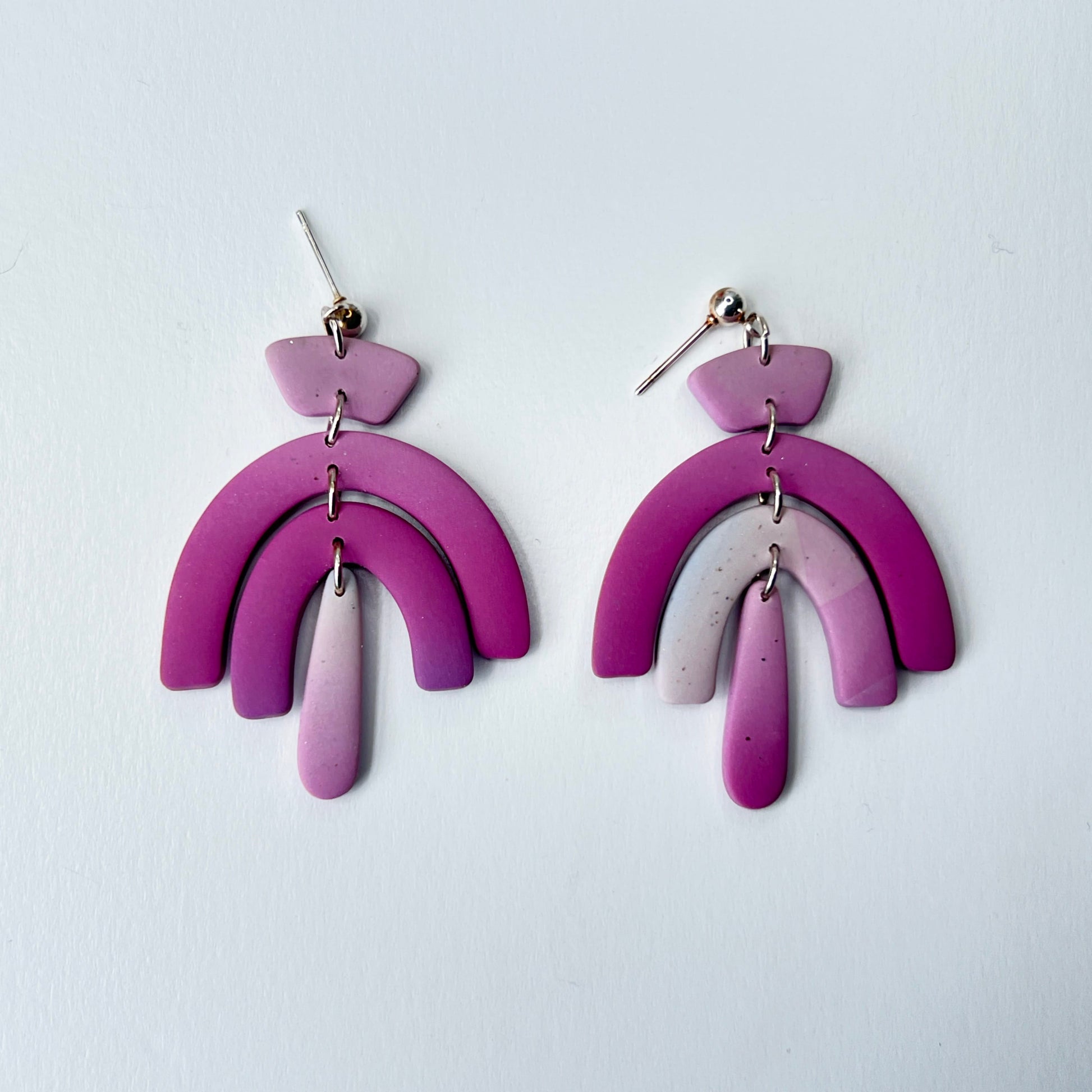 Earrings Retro Rainbow Arch Dangle Earrings | Emaloe's Thingys