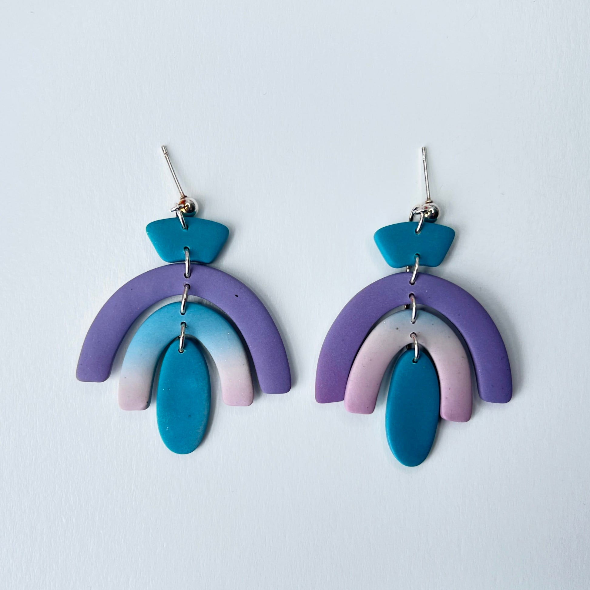 Earrings Retro Rainbow Arch Dangle Earrings | Emaloe's Thingys