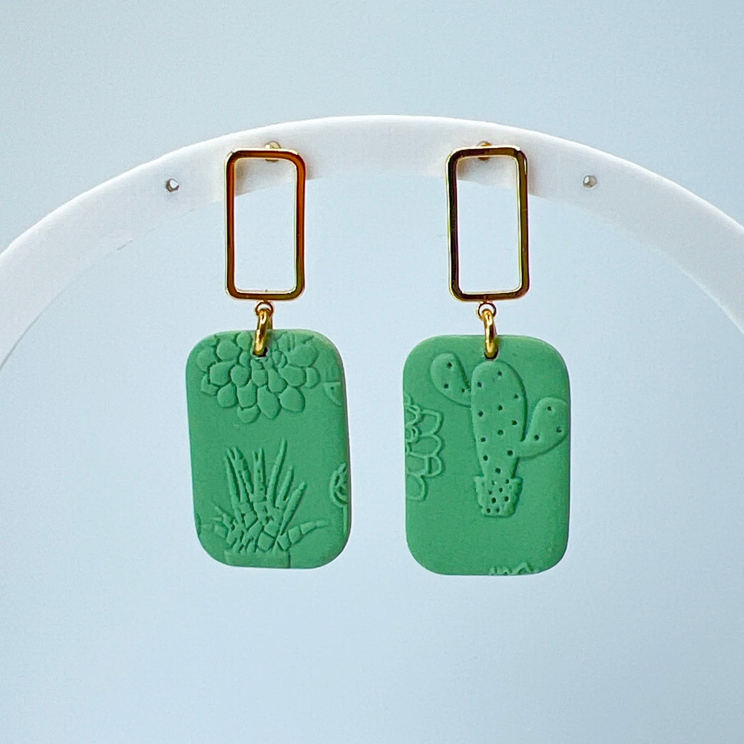 Earrings Succulent Garden Dangle Earrings