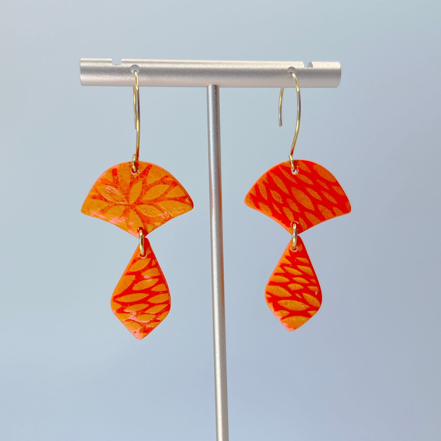 Earrings Sunburst Citrus Dangle Earrings