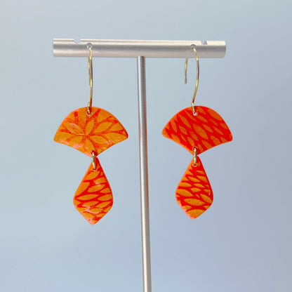 Earrings Sunburst Citrus Dangle Earrings