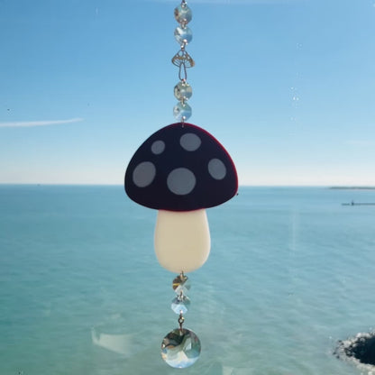 Mushroom Suncatcher