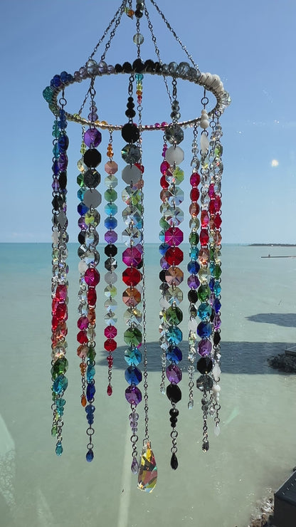 Rainbow Reverie Glass Suncatcher