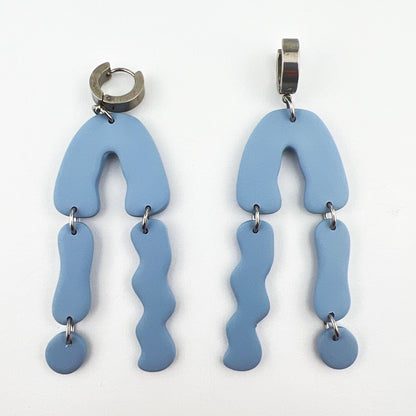Squiggle Arch Earrings