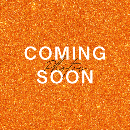 Suncatchers Orange Glitter Celestial Butterfly Suncatcher  – Handmade Window Decor