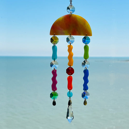 Suncatchers Kaleidoscope Jellyfish Suncatcher