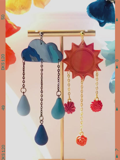 Cloudy & Sunny Day Earrings