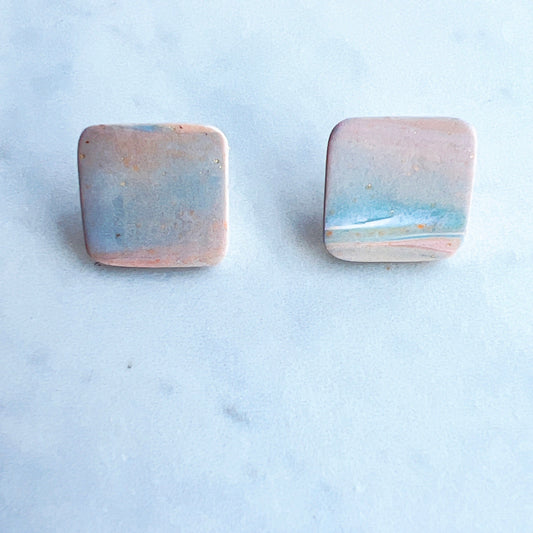 Earring Beach Square Stud Earrings